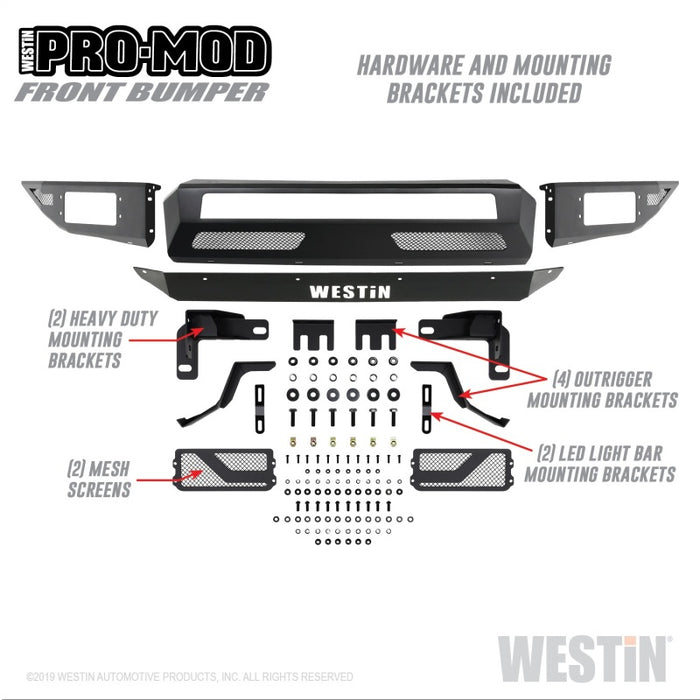 Pare-chocs avant Westin 15-17 Ford F-150 Pro-Mod