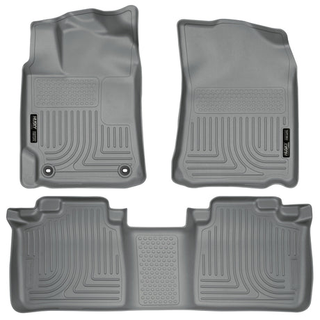 Revêtements de sol gris Husky Liners 2012 Toyota Camry WeatherBeater Combo