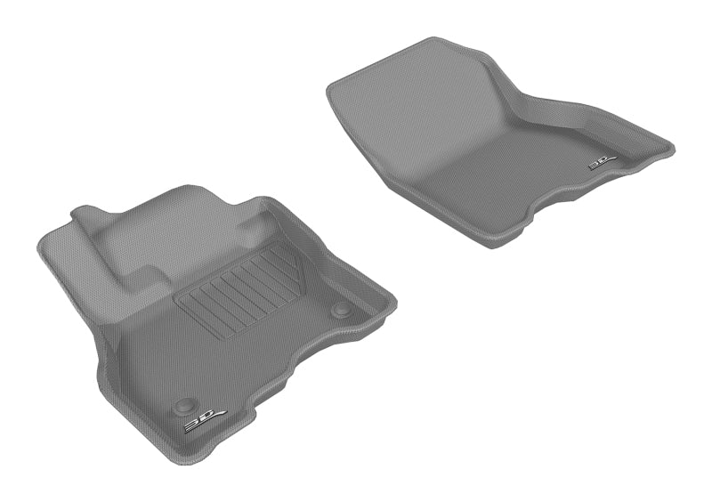 Tapis de sol 3D MAXpider 2013-2019 Nissan Leaf Kagu 1ère rangée - Gris