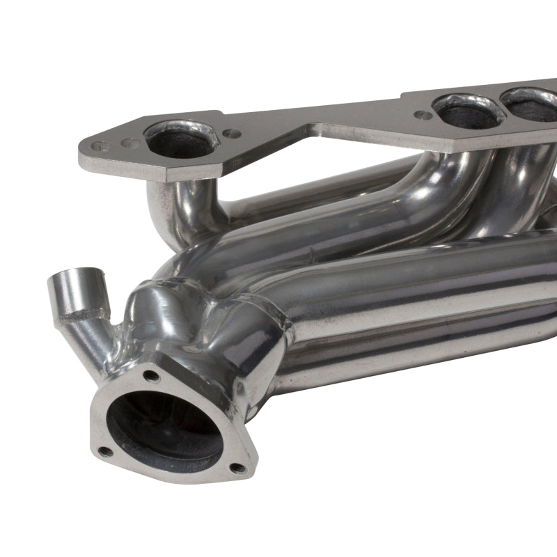 Collecteurs d'échappement BBK 96-98 GM Truck SUV 5.0 5.7 Shorty Tuned Length - 1-5/8 Silver Ceramic
