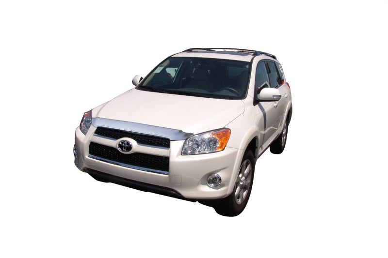 AVS 06-11 Toyota RAV4 Aeroskin Low Profile Hood Shield - Chrome