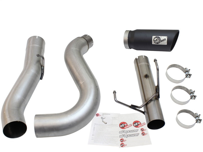 Échappement aFe MACHForce XP à gros alésage 5 pouces DPF-Back SS 13-15 Dodge Trucks L6-6,7 L (td) * Embout noir