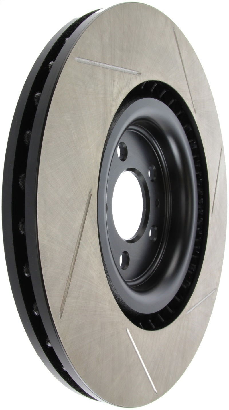 Disque de frein avant droit StopTech Premium High Carbon 13-14 Ford Mustang/Shelby GT500 à fente