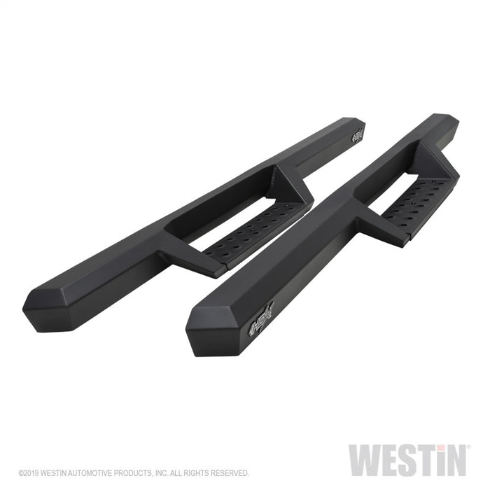 Marchepieds Westin 19-20 Chevrolet Silverado / GMC Sierra 1500 HDX Drop Nerf - Noir texturé