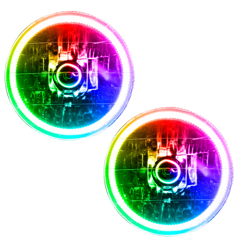 Oracle 97-06 Jeep Wrangler TJ SMD HL - ColorSHIFT avec contrôleur 2.0 VOIR LA GARANTIE