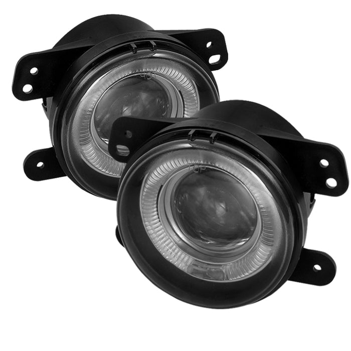 Feux antibrouillard à projecteur Spyder Dodge Magnum 05-08/Journey 09-10 avec interrupteur transparent FL-P-DM05-HL