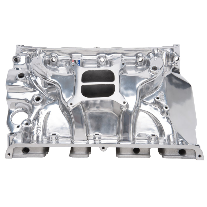 Edelbrock Performer 390 w/ O EGR Polished Manifold