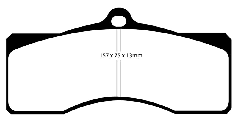 Plaquettes de frein avant EBC 68-69 Chevrolet Camaro (1ère génération) 4.9 Bluestuff