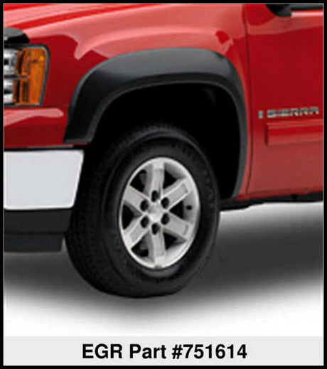 Élargisseurs d'ailes robustes EGR 07-10 GMC Sierra HD 6-8 pieds - Ensemble