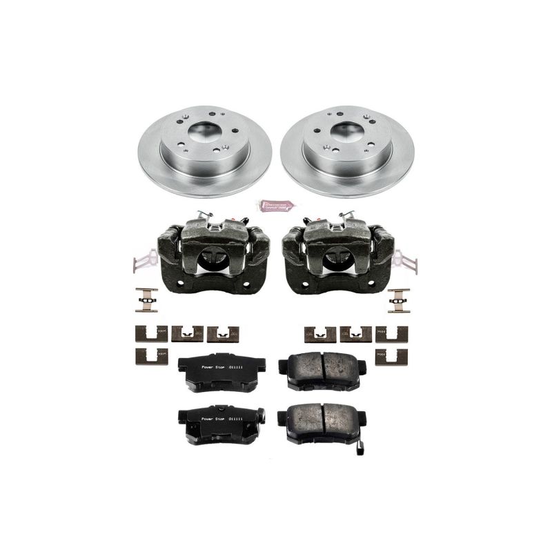 Kit de freins arrière Autospecialty Power Stop 97-01 Acura Integra avec étriers