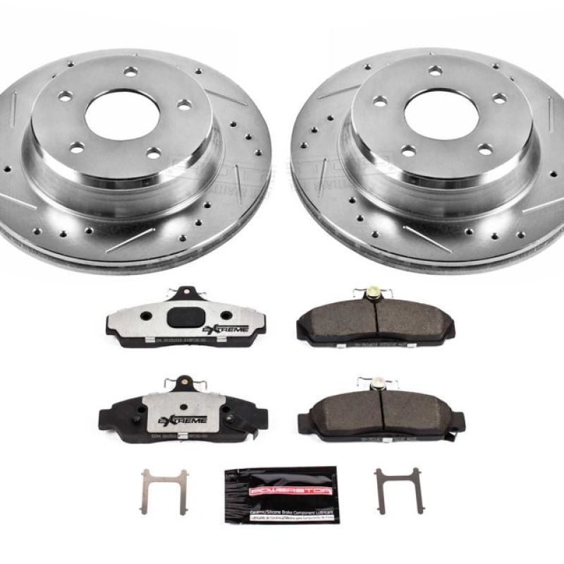Kit de freins avant Power Stop 84-87 Chevrolet Corvette Z26 Street Warrior