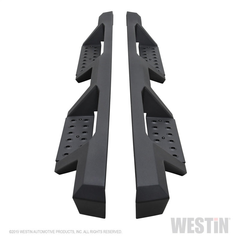 Marchepieds Westin HDX 05-20 Toyota Tacoma Drop Nerf - Noir Txt