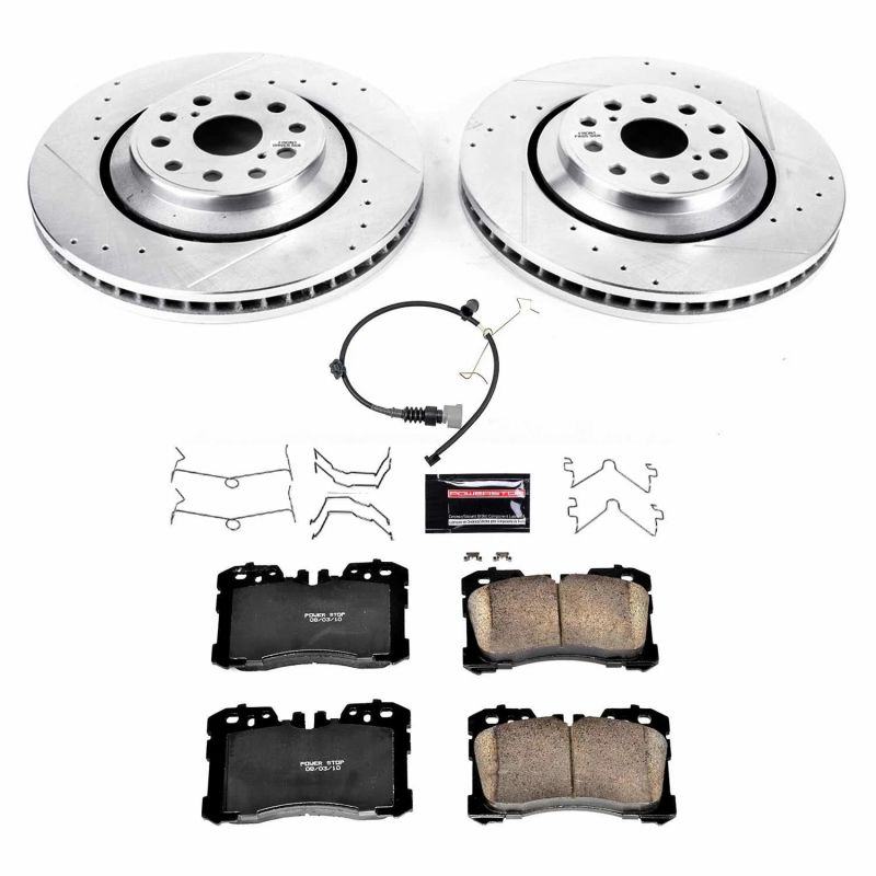 Kit de freins sport Power Stop 18-19 pour Lexus LS500 Z23 Evolution avant