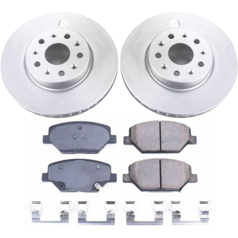 Kit de freins avant Power Stop 16-19 Chevrolet Camaro Z17 Evolution Geomet avec revêtement
