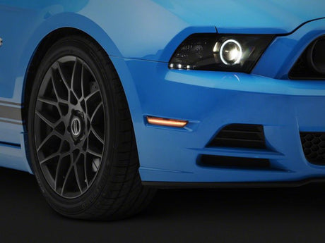 Feux de position latéraux et de quart de rangée à LED Raxiom10-14 pour Ford Mustang Axial Series - Transparent