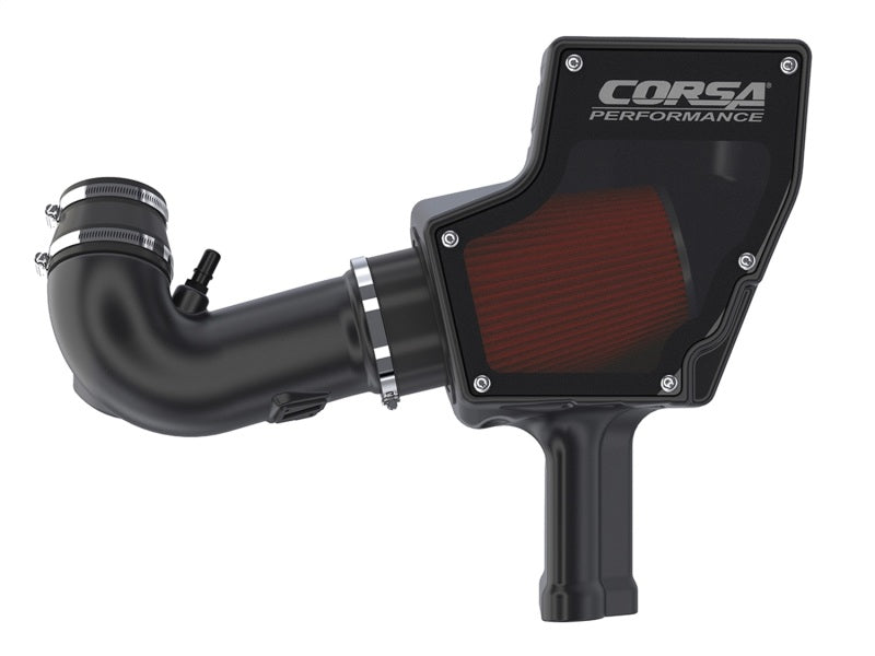 Prise d'air Corsa DryTech 3D Boîte fermée 18-20 Ford Mustang GT 5.0L V8
