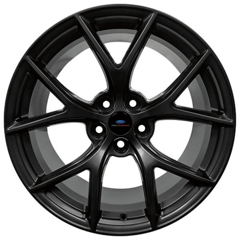 Roue arrière noire mate Ford Racing 15-20 Mustang GT HP 19x10