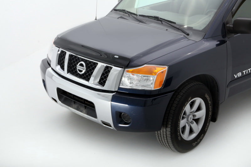 Protection de capot à profil moyen AVS 04-15 pour Nissan Armada Bugflector - Fumée