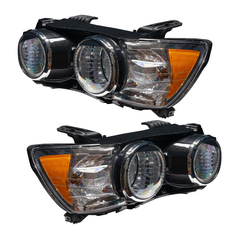 Oracle 12-15 Chevy Sonic Pre-Assembled SMD Headlights - ColorSHIFT w/ Simple Controller