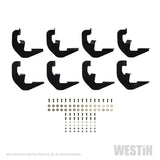 Kit de montage de marchepied Westin 2019 pour Chevrolet Silverado/Sierra 1500 Double/CC Non LD - Noir