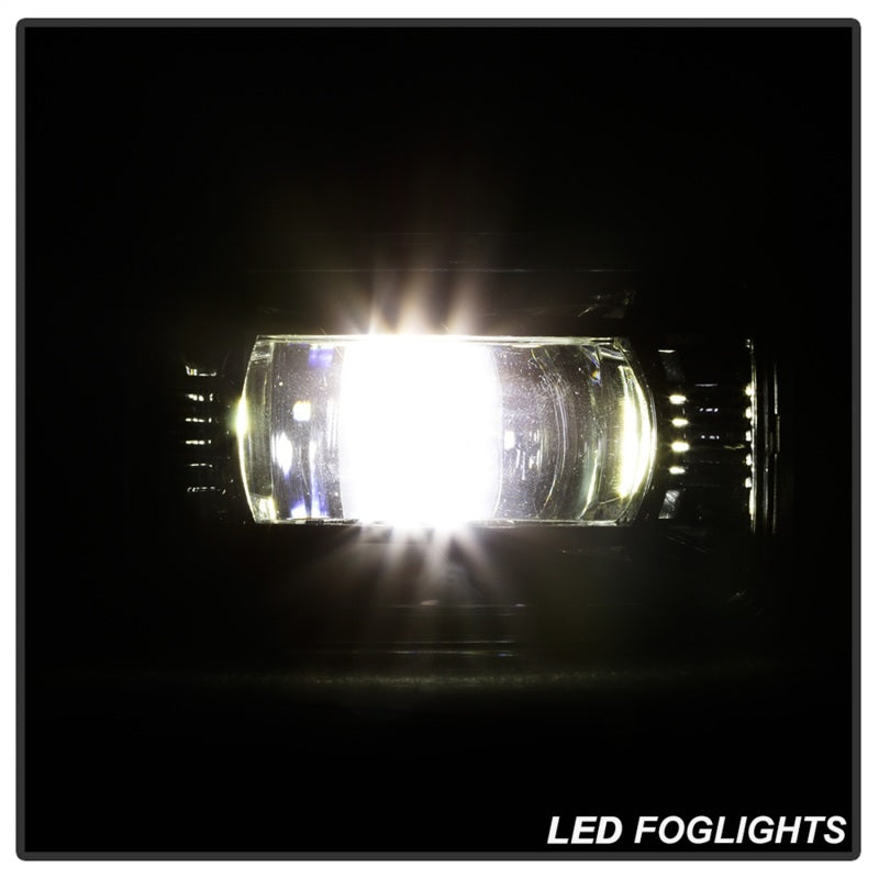 Feux antibrouillard à LED Spyder 15-18 Ford F-150 / 17-18 Ford F-250/F-350 - sans interrupteur (FL-LED-PRO-4)