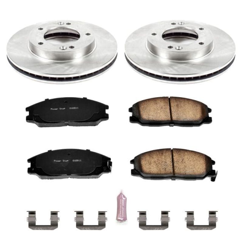 Kit de freins avant Power Stop Autospecialty pour Kia Sorento 03-06
