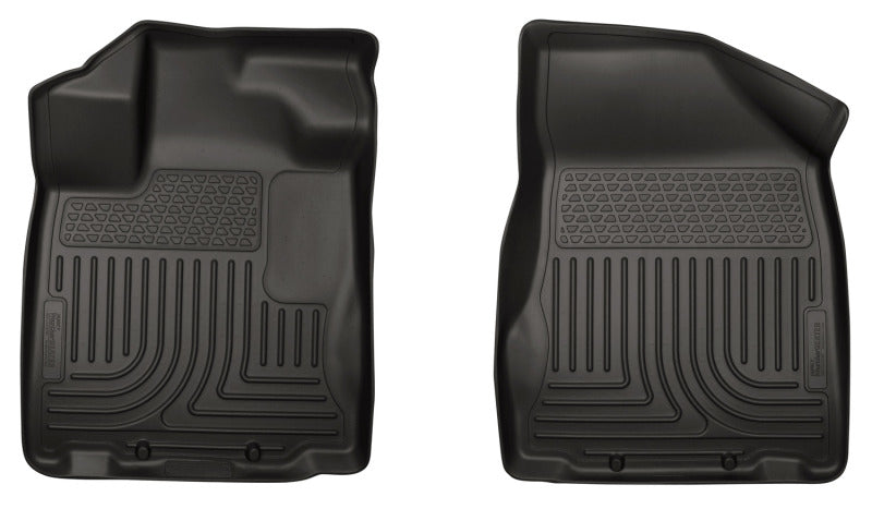 Revêtements de sol avant noirs Husky Liners 13 pour Nissan Pathfinder Weatherbeater