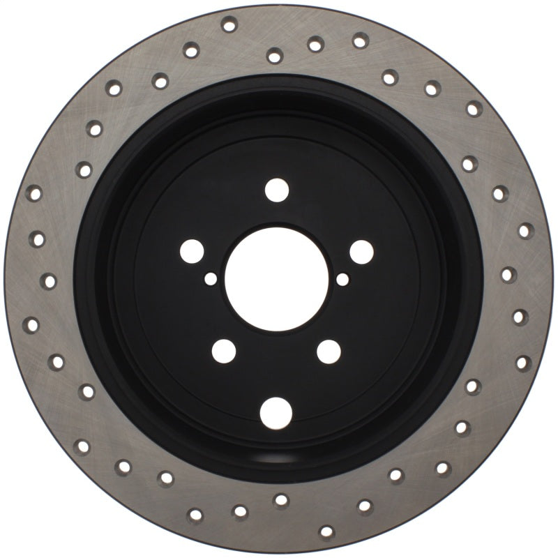 Rotor arrière gauche percé StopTech 08-10 WRX