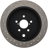 Rotor arrière gauche percé StopTech 08-10 WRX