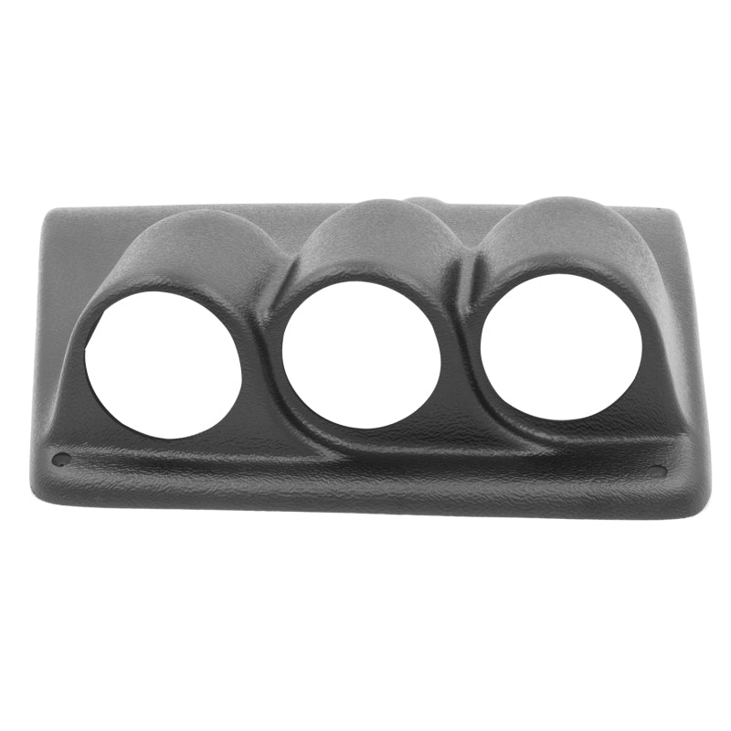 Autometer 99-03 Ford Super Duty 52 mm Noir Triple sous le tableau de bord