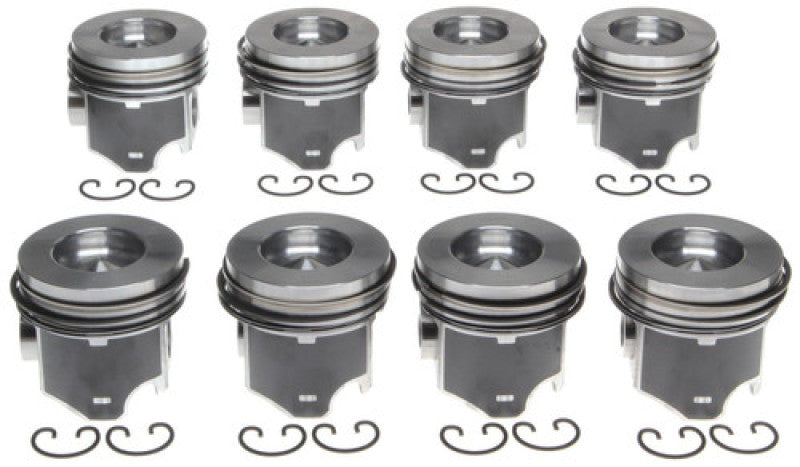 Mahle OE GMC Trk 6.6L V8 Duramax Diesel 2001-2005 Piston gauche Ensemble de pistons (ensemble de 4)