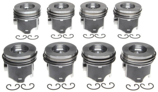 Mahle OE GM 6.0L 05-09 Vin U 1.00MM Reduced Compression Piston Set (Set of 8)