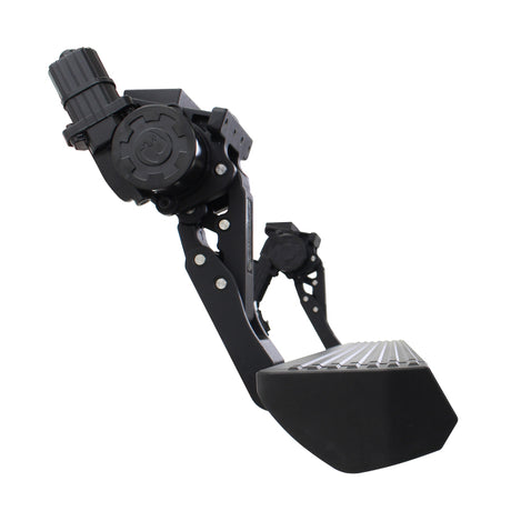 Kit de marchepieds électriques Go Rhino 18-23 Jeep Wrangler 4 portes E-BOARD E1 (perçage requis) - Tex. Blk