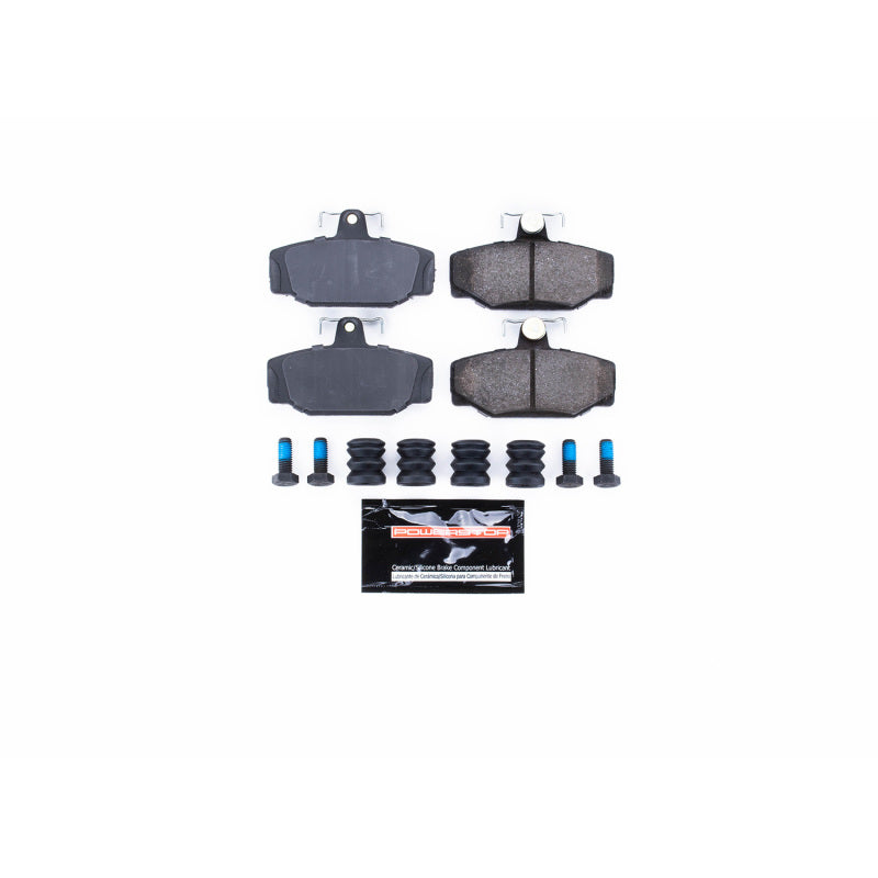 Plaquettes de frein arrière Power Stop 88-90 Volvo 760 Z23 Evolution Sport avec matériel