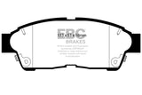 Plaquettes de frein avant EBC 93-97 Geo Prizm 1.6 Greenstuff