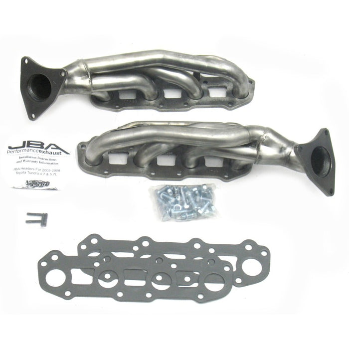 Collecteur d'échappement JBA 07-09 Toyota 4,7 L V8 1-1/2 po primaire brut 409SS Cat4Ward