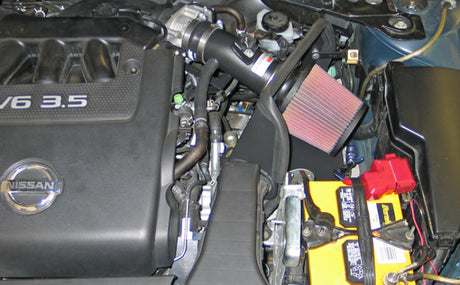 Admission à vérin court K&amp;N 07-09 Nissan Altima 3,5 L V6 Typhoon