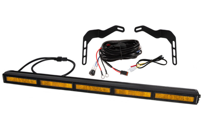 Kit de barre lumineuse Stealth pour Toyota Tundra SS30 14-21 de Diode Dynamics - Ambre