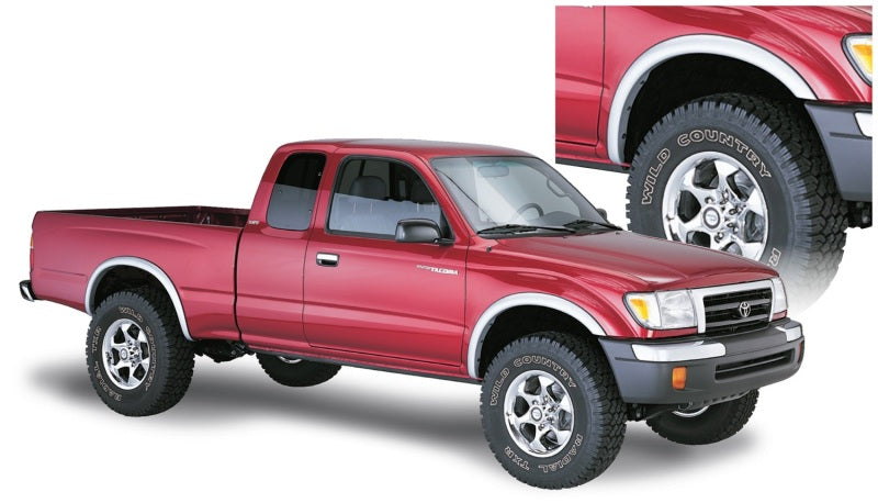 Bushwacker 95-04 Toyota Tacoma Fleetside OE Style Flares 4pc 74.5in Bed avec 4WD uniquement - Noir