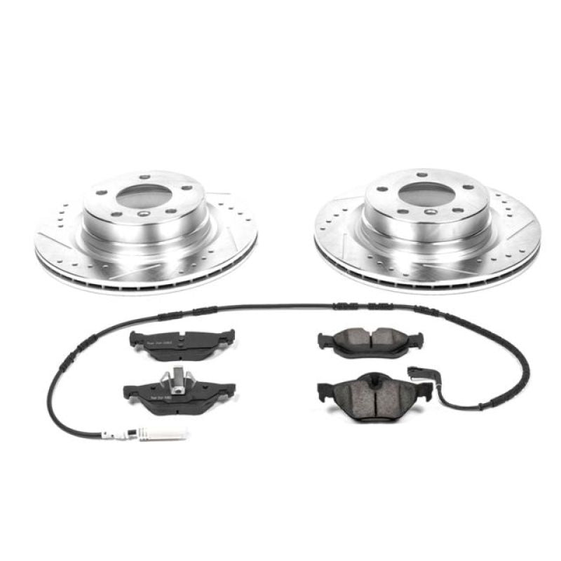 Power Stop 2006 BMW 325i Rear Z23 Evolution Sport Brake Kit