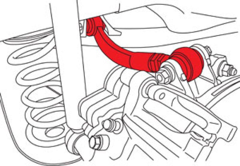 Bras de suspension arrière réglable SPC Performance pour Honda Civic 2016+