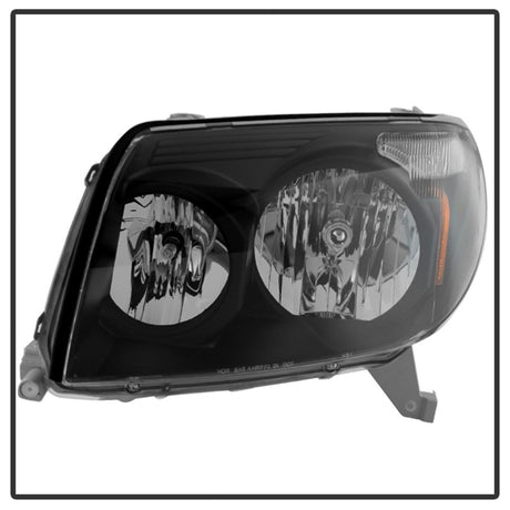 Phares Xtune en cristal noir pour Toyota 4Runner 03-05 HD-JH-T4R03-AM-BK