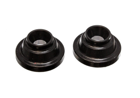 Ensemble d'isolateurs de ressorts hélicoïdaux arrière noirs Energy Suspension 99-06 Volkswagen Golf IV/GTI/Jetta IV