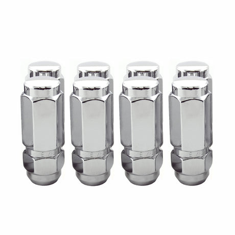 Écrou de roue hexagonal McGard (siège conique / duplex) 1/2-20 / 7/8 Hex / 2,5 po de longueur (paquet de 8) - Chrome