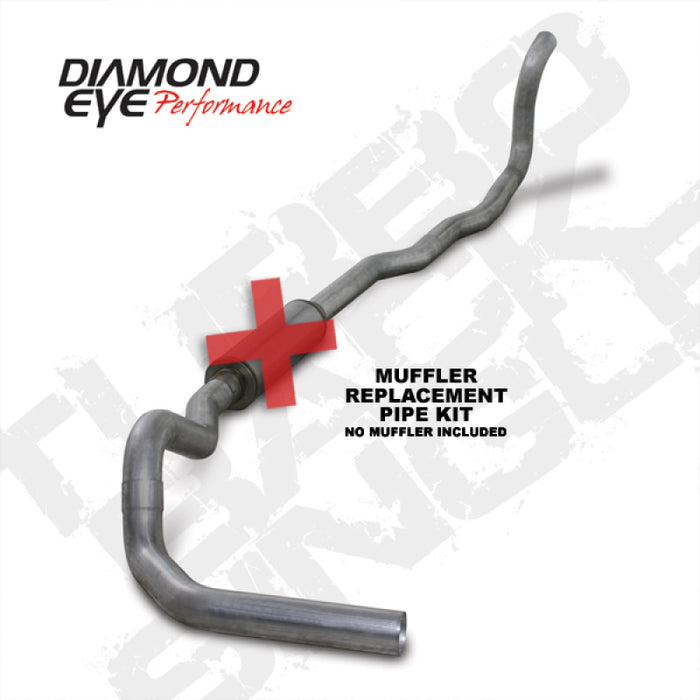 KIT Diamond Eye 4 po TB MFLR TUYAU DE RÉPARATION SGL AL : 89-93 DODGE CUMMINS 5,9 L