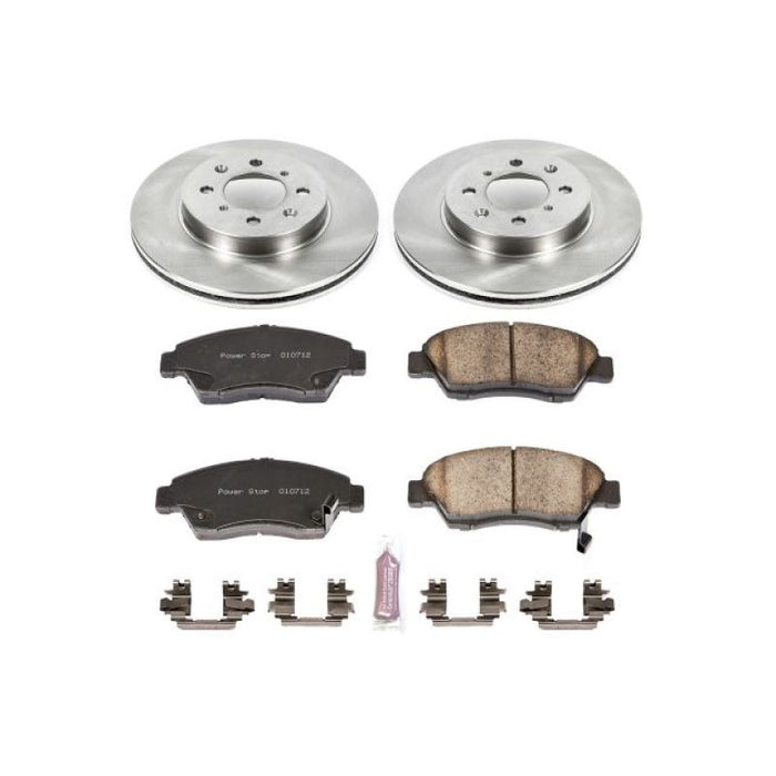 Kit de freins avant Power Stop Autospecialty pour Honda Civic 93-95