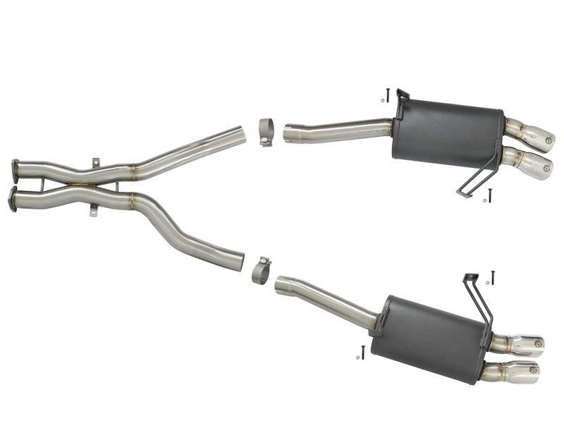 Échappement Cat-Back aFe MACH Force-Xp 2-1/2 po 304 SS avec embouts polis 05-08 BMW Z4 M Coupé (E86) L6 3,2 L