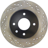 Disque de frein sport fendu et percé StopTech