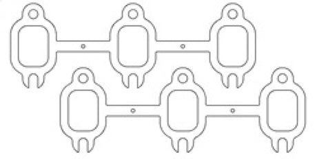 Cometic Dodge Cummins 5.9L 12v .040in MLS 3 Port Exhaust Gaskets