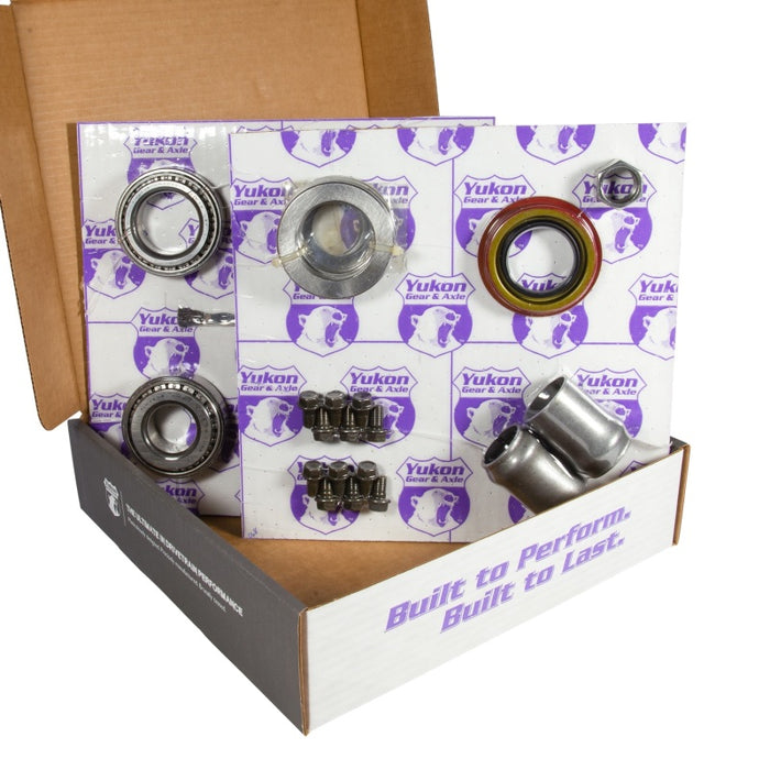 Kit d'installation de bague et pignon arrière Yukon 8,875 po GM 12T 3,08 Roulements et joints d'essieu